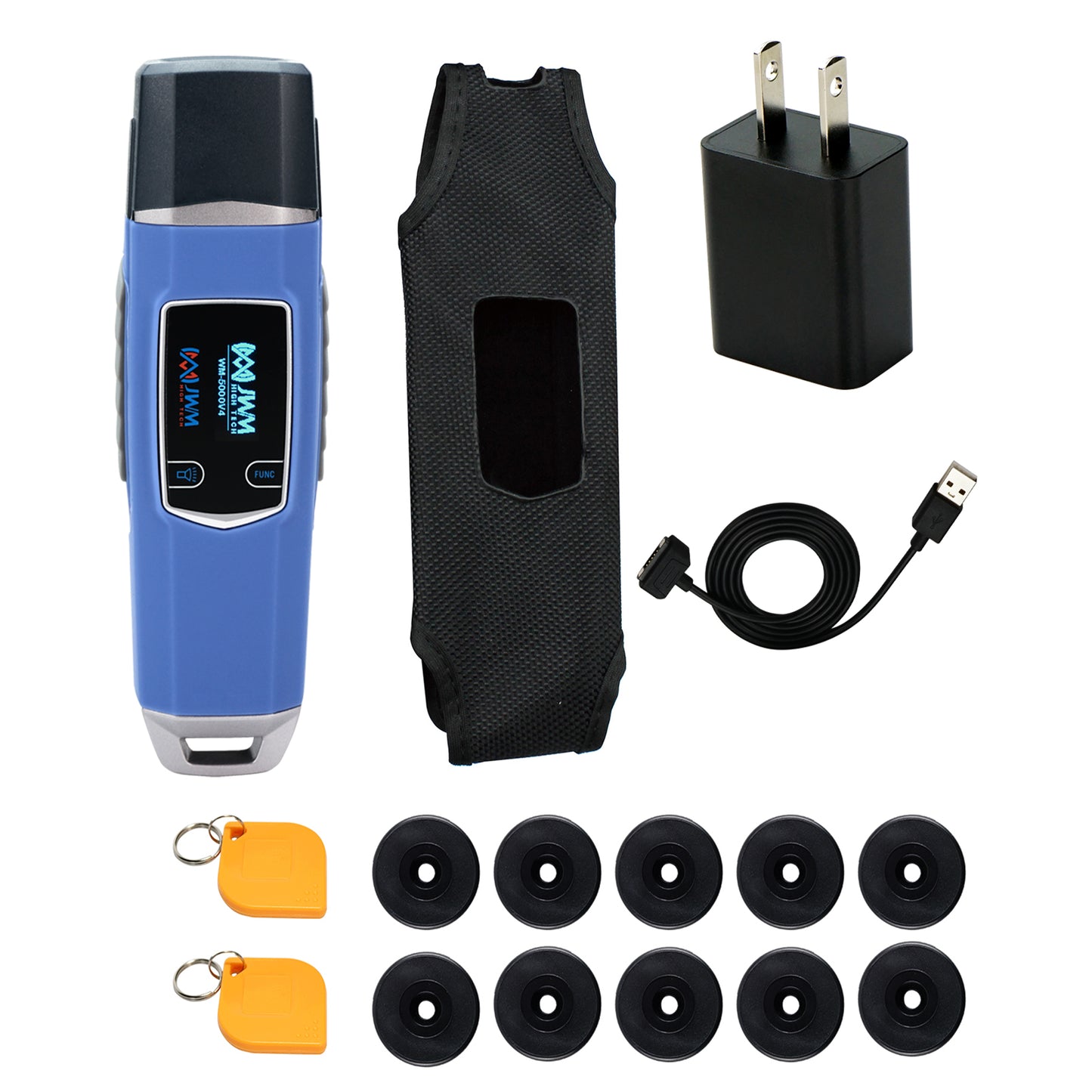 JWM Security Guard Tour Patrol System with Flashlight, Free Cloud Software