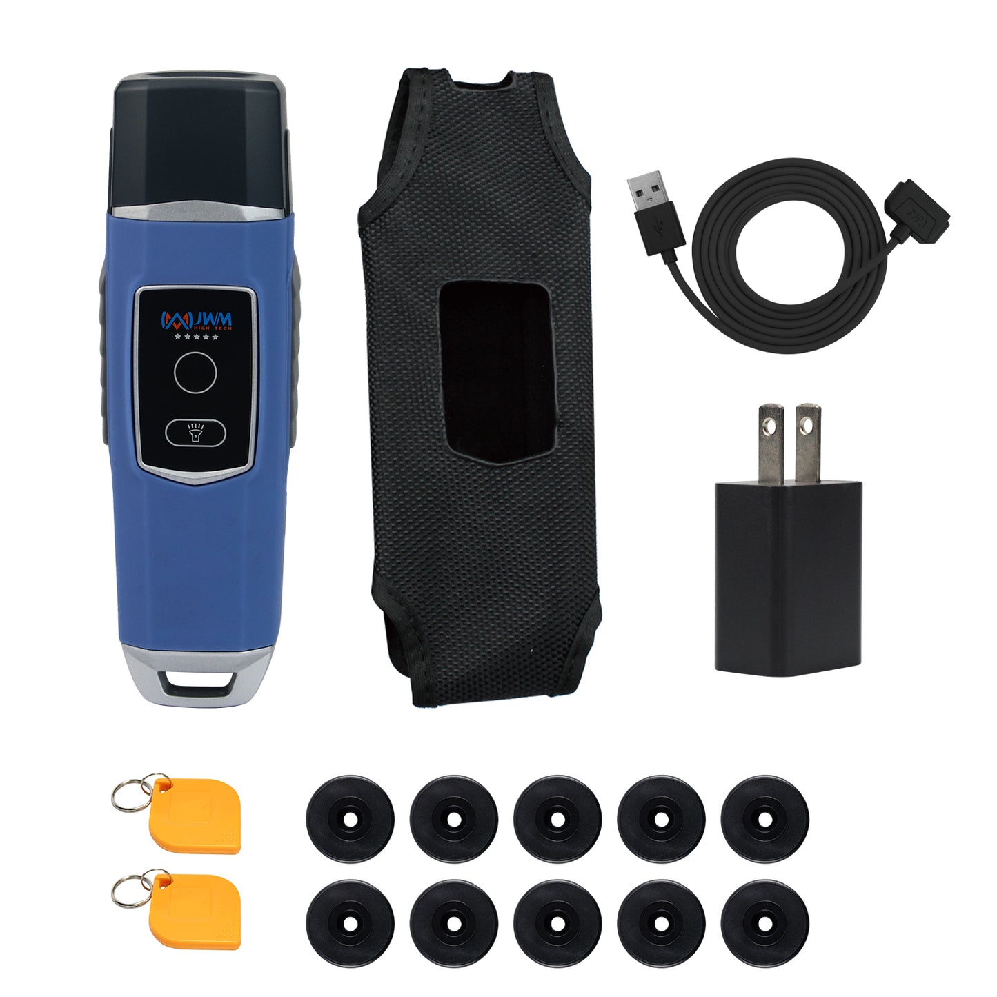JWM Security Guard Tour Patrol System with Flashlight, Free Cloud Software