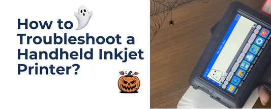 How to Troubleshoot a Handheld Inkjet Printer?