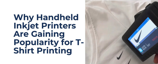 Why Handheld Inkjet Printers Are Gaining Popularity for T-Shirt Printing