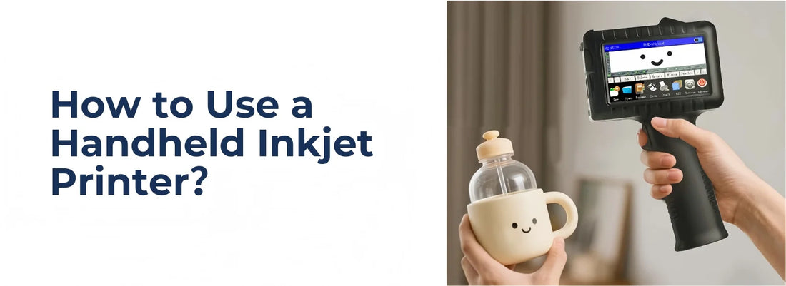 How to Use a Handheld Inkjet Printer