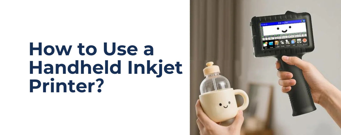 How to Use a Handheld Inkjet Printer