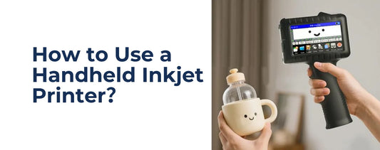 How to Use a Handheld Inkjet Printer