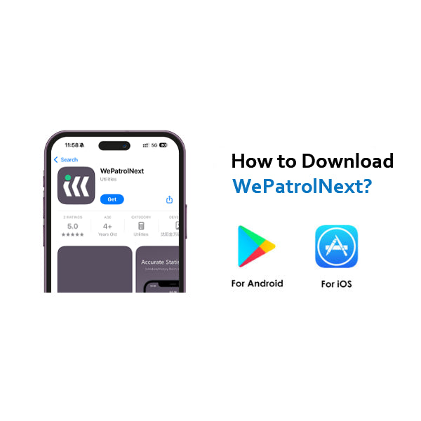JWM WePatrolNext Security Guard Patrol APP, One User for One Year
