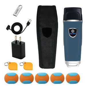 JWM Security Guard Equipment, Guard Tour Patrol System with RFID Tags for Hotels, Industrial Park, Professional Guard Monitoring Attendance System, Free Cloud Software