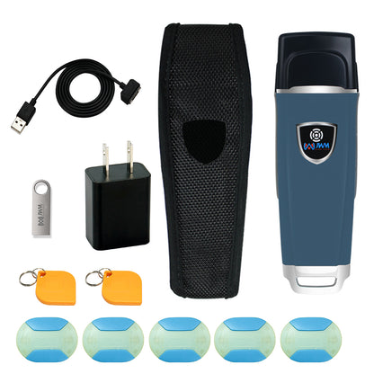 JWM Guard Tour Patrol System with RFID Tags, Security Guard Equipment for Hotels, Hospital, Free Cloud Software