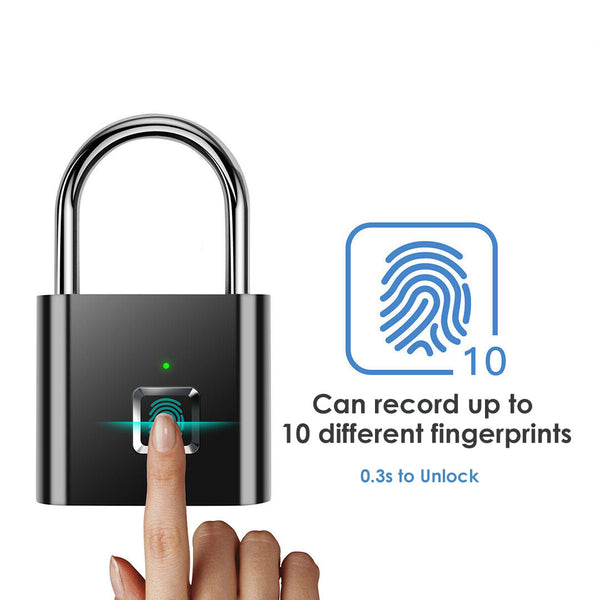 Smart Waterproof and Keyless Biometric Fingerprint Lock